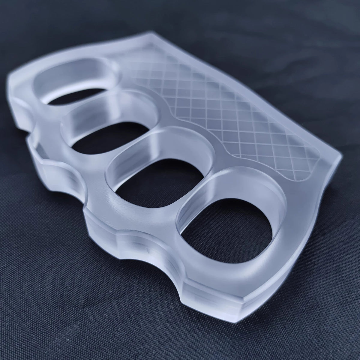 Brass Four Finger Knuckles – PVC Plastic with 14mm Ultra-Thick Non-Metal detail image - detail view 5