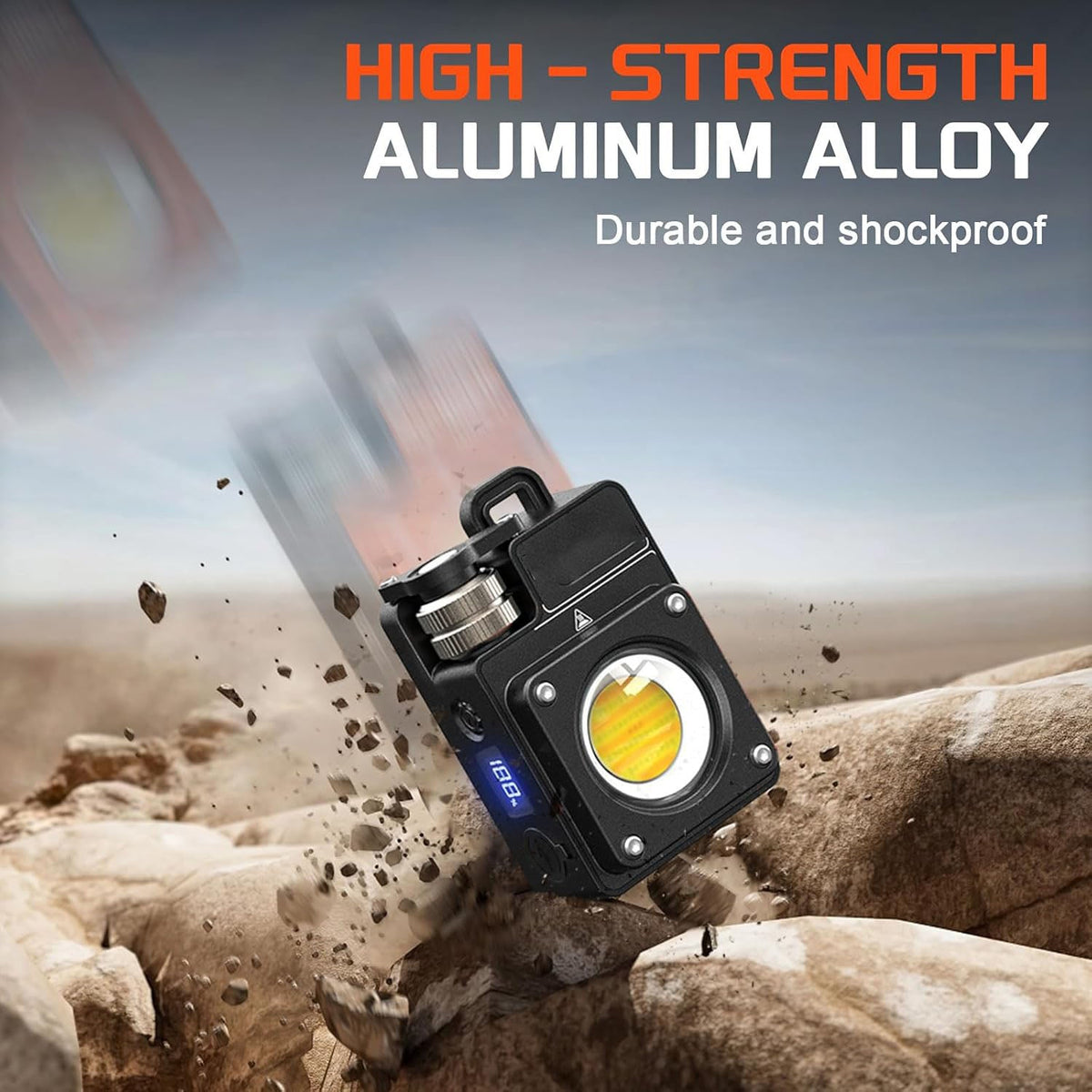 EDC Flashlight – NovaFlare Camp LED with 3500LM Rechargeable 5-Mode Lantern detail image - detail view 8