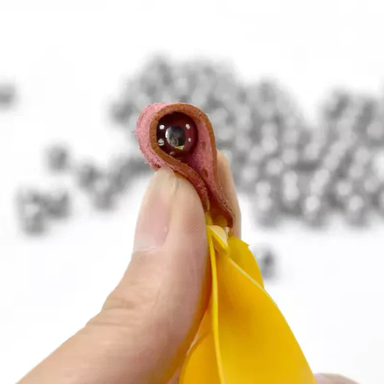 Hunting Slingshot – Powerful Ammo with 1000-Pack AISI 52100 Steel Ball Bearings detail image