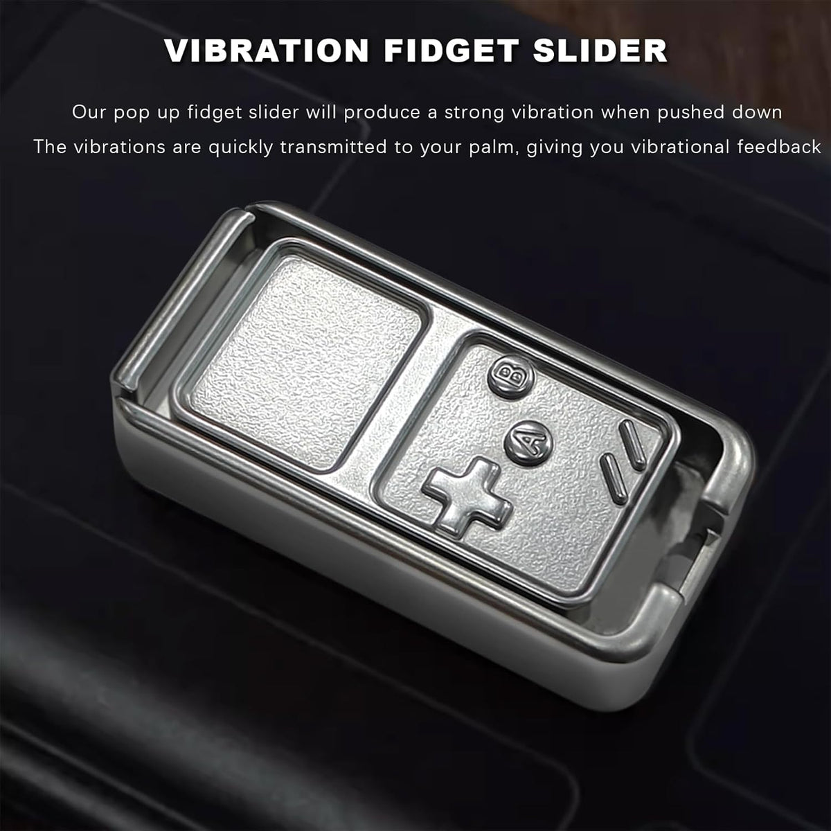 Magnetic Fidget Slider – Metal CNC Alloy Game Console Haptic Stress Relief EDC Toy detail image - detail view 4