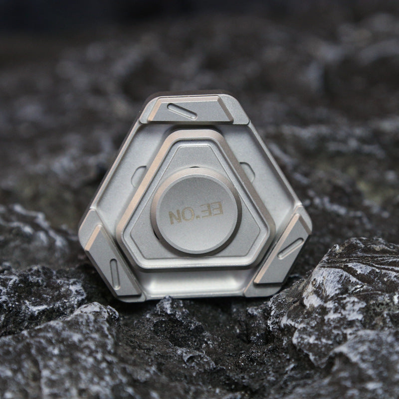 Magnetic Fidget Toy – Steel Spin Top with Dual Rotation Stainless Steel product image