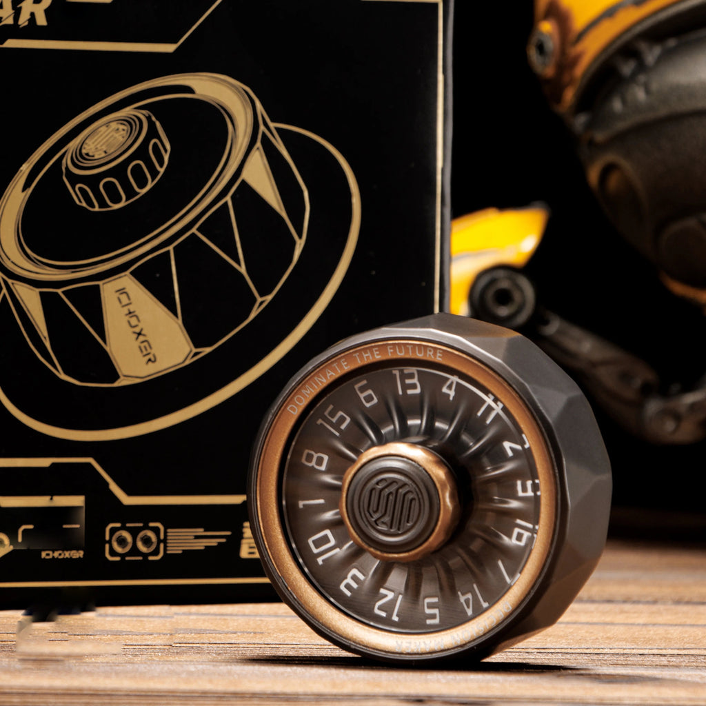 Metal Fidget Spinner – Rechargeable Torque Wheel Dual-Direction product image