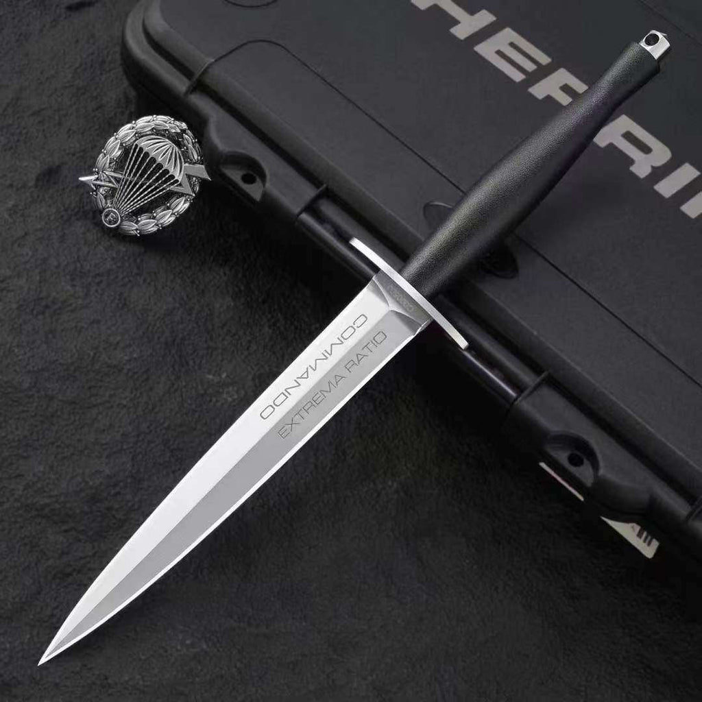 Steel Fixed Blade Knife – Sentry's Edge N690 Tactical with Fiberglass Handle detail image - detail view 3