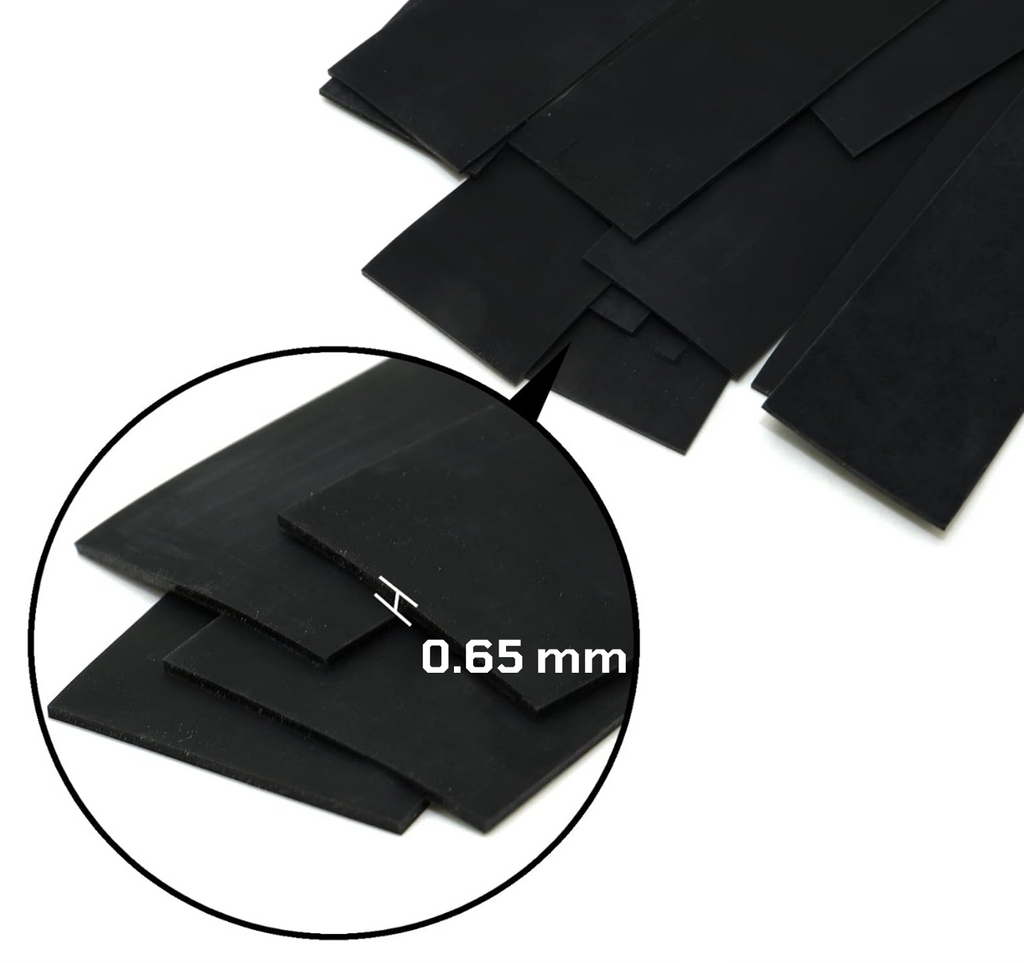 Wrist Brace Slingshot – Rocket Bands with 10-Pack 0.65mm Flat Bands Tapered 25mm→15mm detail image - detail view 4